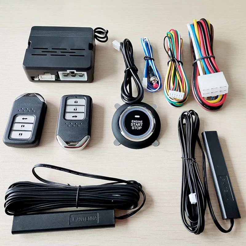 

Comfortable keyless entry system modified car remote control remote ignition anti-theft intelligent one-click start