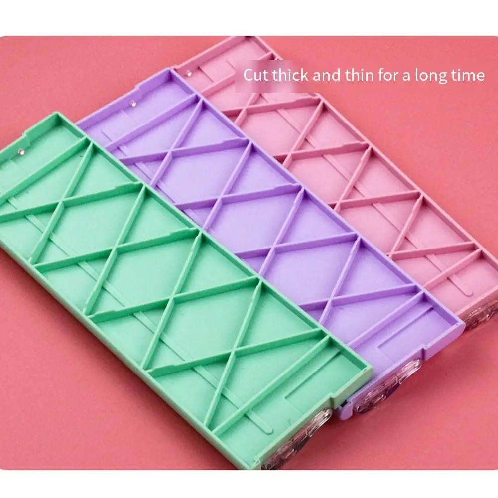 Bidirectional Cutting Paper Cutter Lightweight Replacement Blades Cutting Mat Machine Grid Lines Anti-Slip Scoring Blade