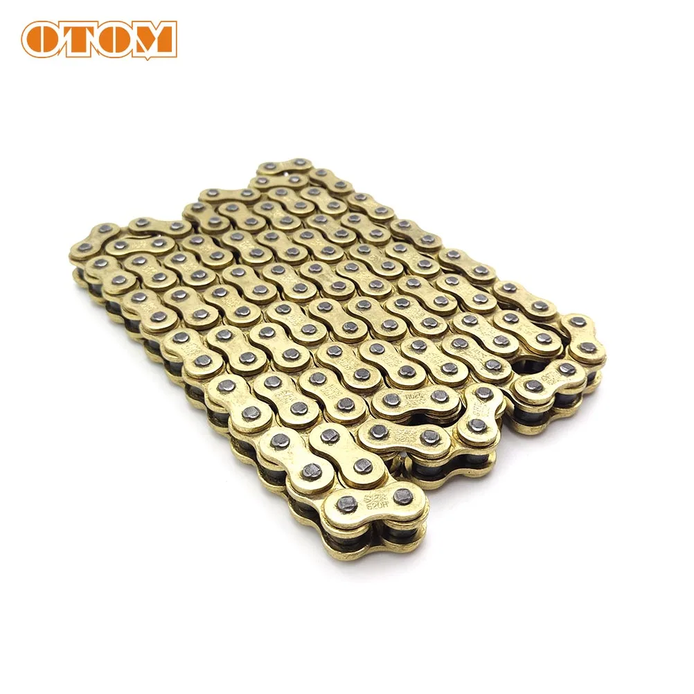 OTOM Universal Motorcycle Chain Sets For 520 Chain 110 120 Links BMW YAMAHA HONDA SUZUKI KAWASAKI Motocross ATV UTV Accessories