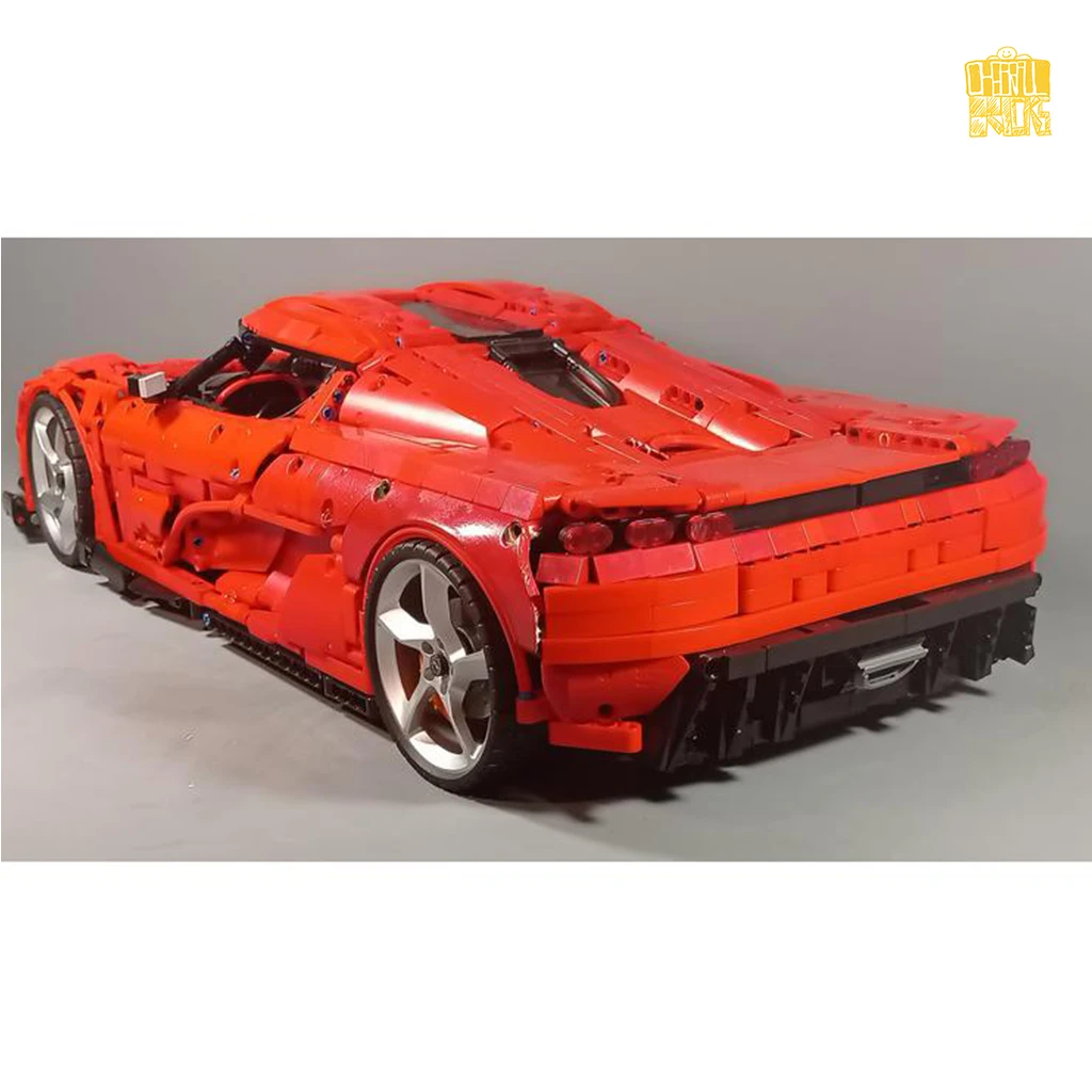 MOC-161672 850-Supercar modello con disegni PDF Building Blocks mattoni bambini educativi giocattoli fai da te regali di natale di compleanno