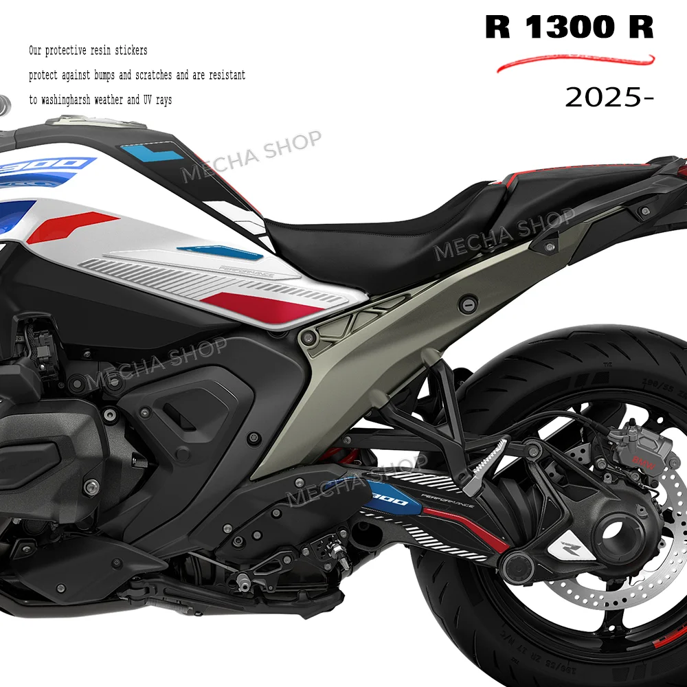 

Наклейка на крышку топливного бака для R1300 R, наклейки R1300R 2025-2026, аксессуары, переднее крыло мотоцикла, 3D наклейка, защита