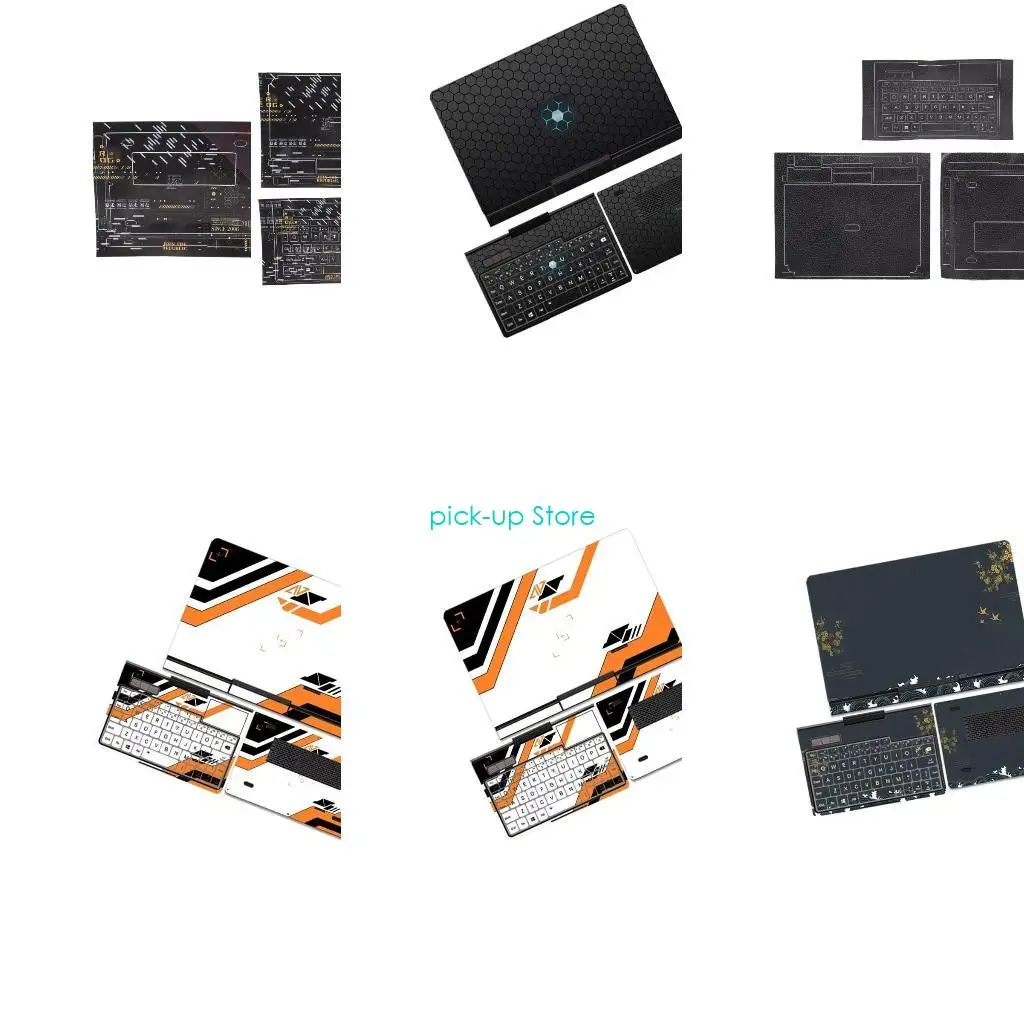 

Q5WA Precise Laptop Skin Full Body Protectors For Pocket 3 8Inch Computers