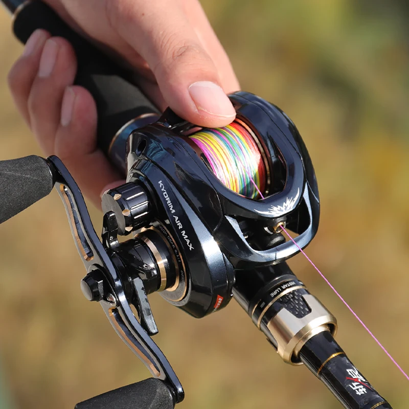 Imagem -05 - Histar-high Carbon Waves Pesca Combo Light Peso Metal Spool Spinning Reel Grupo Black Mamba ou e S2703ml S3003m