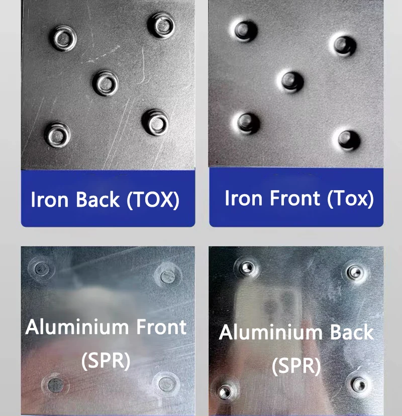 Aluminum Body Self-Piercing Riveting Machine SPR Rivet Gun for Car Repair Electric Hydraulic Handheld Rivet Machine Rivet Buster