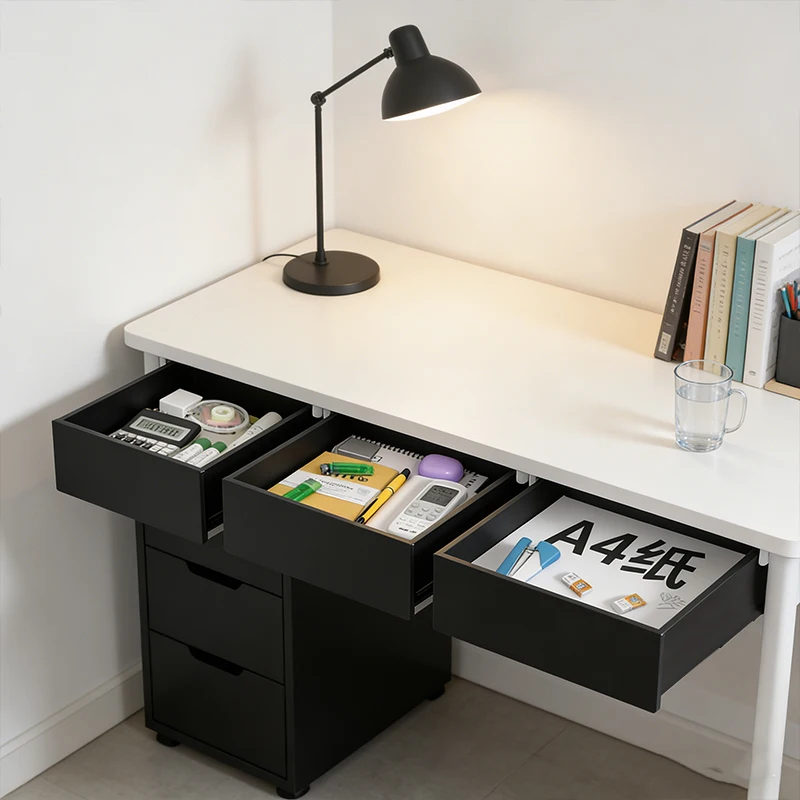 Organize Your Workspace | No-Drill, Adhesive Under-Desk Drawer with Large Capacity Hidden Storage for Home/Office