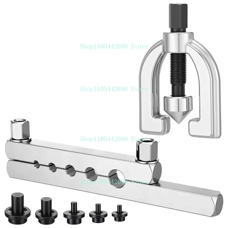 45 Degree Eccentric Tube Flaring Jig 3/16 Inch To 1/2 Inch Pipe Flaring Hand Tool For Standard JIC Flare Machining