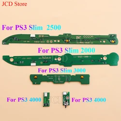 Power Button On OFF Switch Board Ribbon Cable Board Flex Cable For PS3 Slim 2000 2500 3000 4000 Console Parts Replacement