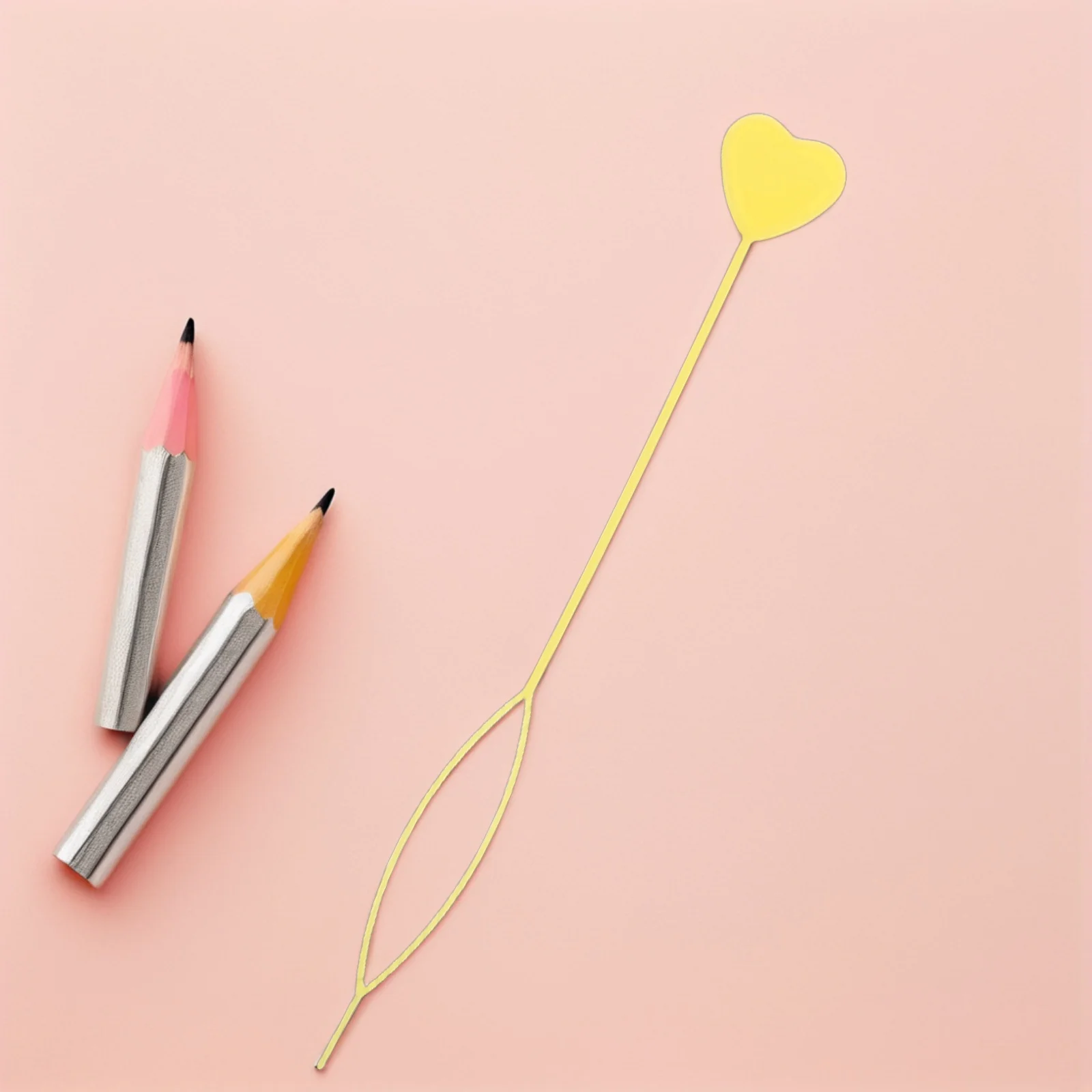 

20Pcs Heart Shaped Hair Threader Multifunctional Styling Kit for Braids Ponytails Painless Threading Experience