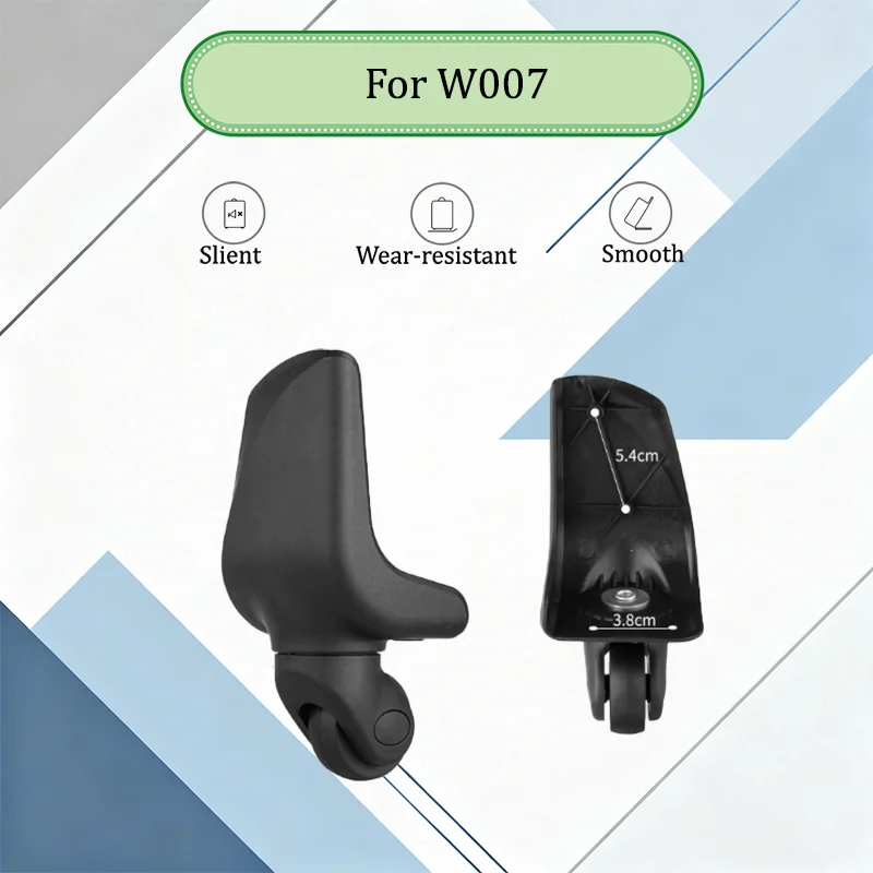 

For W007 Heavy Duty Suitcase Wheels Replacement Kit Smooth Rolling Swivel Casters Easy Install Luggage Accessories