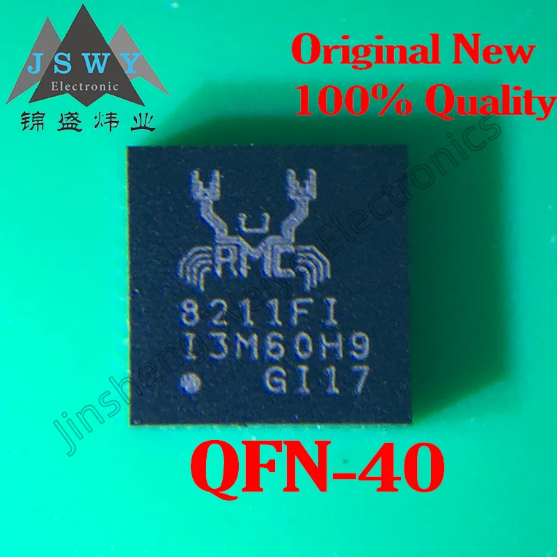 

(1/5 pieces) RTL8211FI-CG 8211FI RTL8211F1 8211F1 QFN40 Ethernet Transceiver IC Chip 100% Brand New Original In Stock