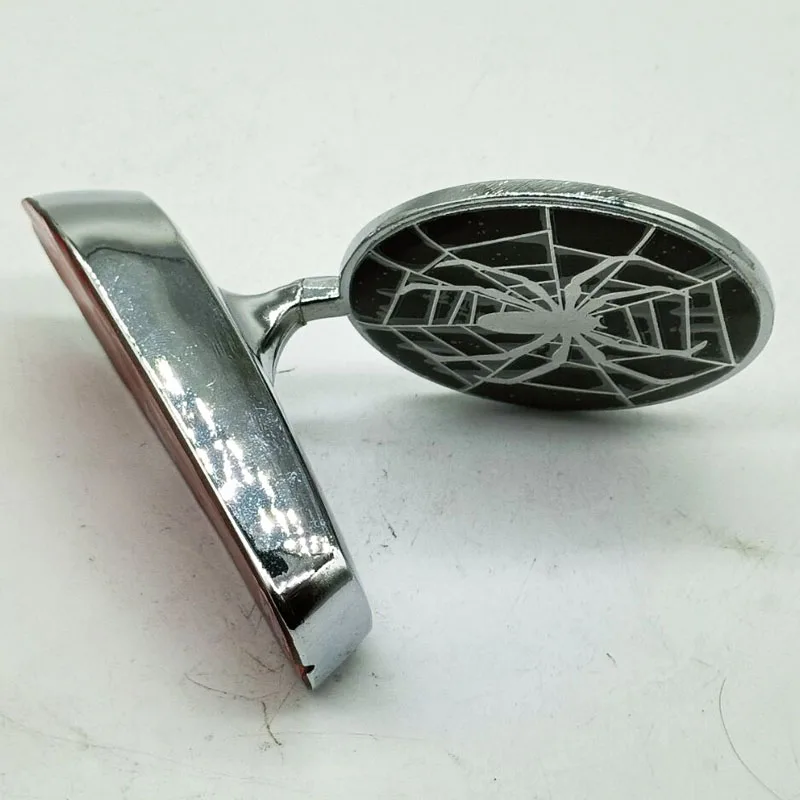 Car Metal Chrome Hood Ornament Badge Emblem Spider Universal Fit