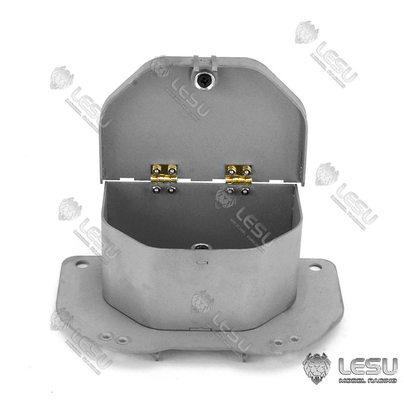 LESU 1/14 Hydraulischer Kleiner Gabelstapler Edelstahl-Schweißwerkzeugkasten RD-A0007-G LKW DIY Zubehör Spielzeug – Detail 7