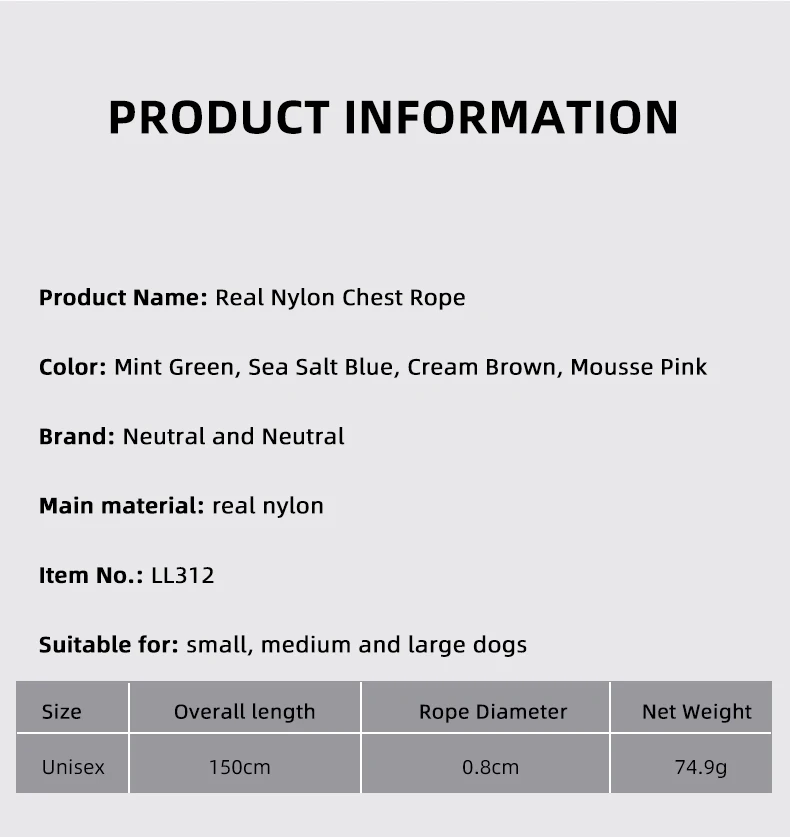 Kleine Hundeleine, multifunktionales Haustierhalsband, Leine, Seil, Taille, Umhängeleinen, Hundegehübung, Laufen, einfache Kontrolle – Detail 3