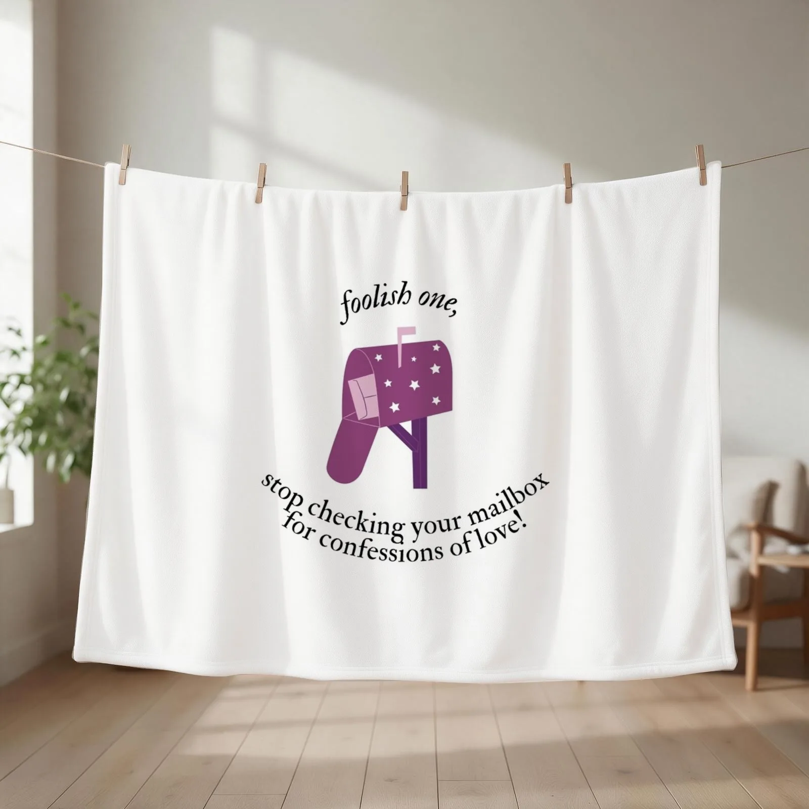 FOOLISH ONE LYRICS Throw Blanket Hairy Decoratives Softest Plaid Blankets