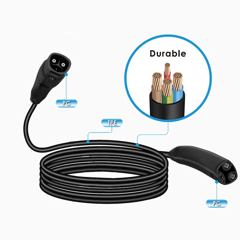 Outdoor 240v Connector Nacs Charging EV Charging Cable Charger Extension Cord