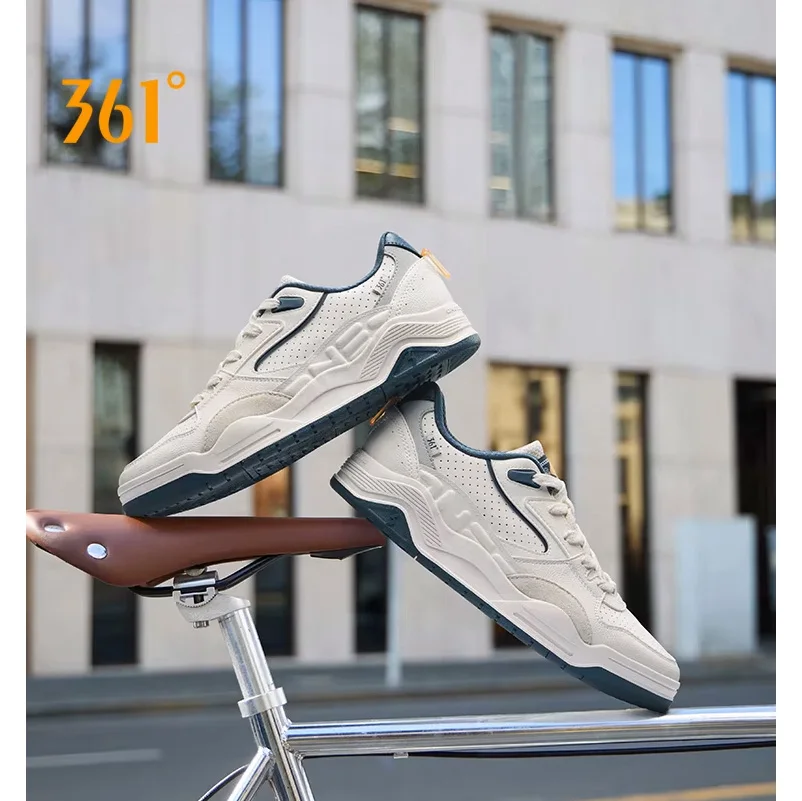 

361 Degrees Men's Skateboard Shoes Soft Mesh Breathable Versatile Cushioning Durable Comfortable Stable Sneakers Male 672526613F