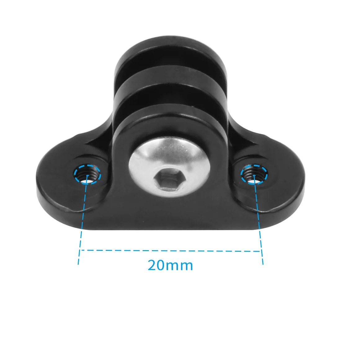 Fahrrad Kamera Halter Adapter Mini Stativ Halterung Verlängerung Fahrrad Stecker Feste Sitz Basis für Gopro 13 12 Insta360 X4 Osmo Action – Detail 9