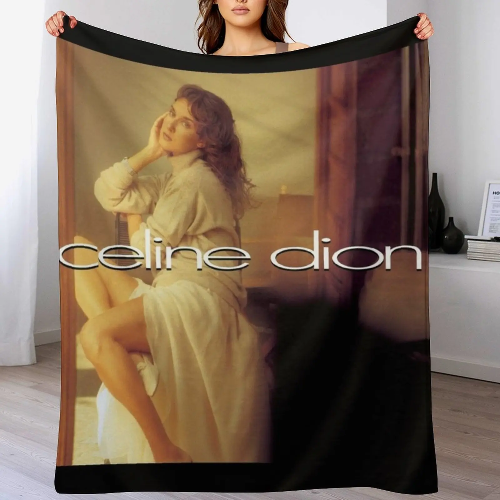 

Cline dion COVER Throw Blanket valentine gift ideas Extra Large Throw Heavy Thermals For Travel Blankets
