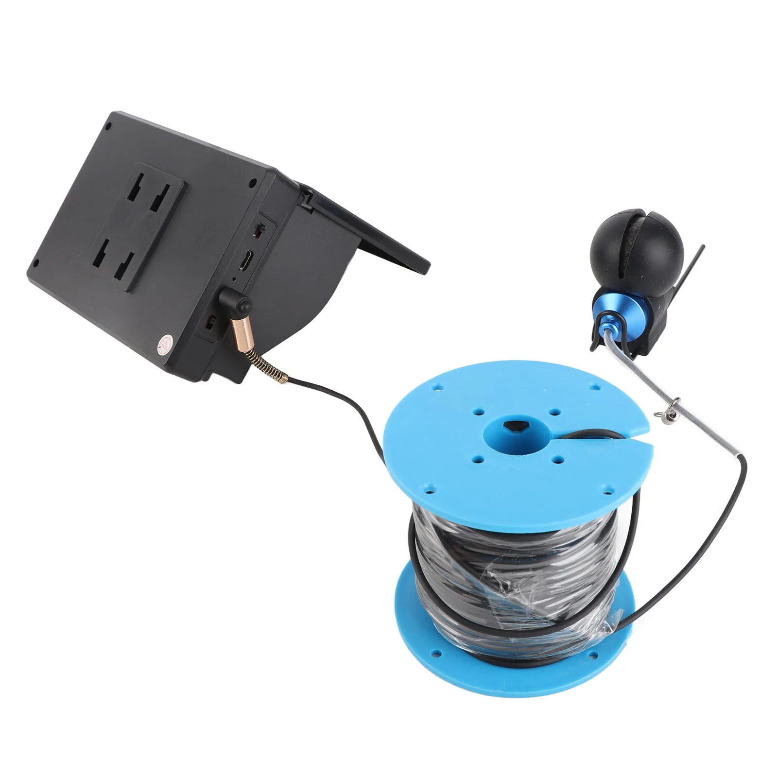 어군탐지기 카메라 수중 낚시 카메라 1080P 4.3인치 화면 30m 케이블 초광각 렌즈 얼음낚시 탐지기