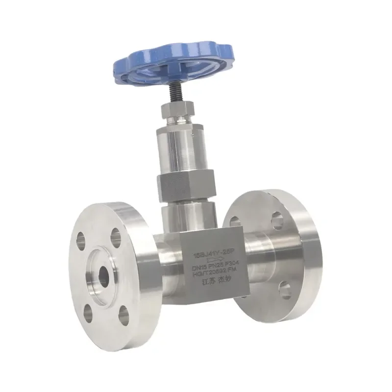 Stainless Steel Flanged Bellows Globe Valve DN15 DN20 DN25 High Temperature Forged Switch Valve for Industrial Pipeline