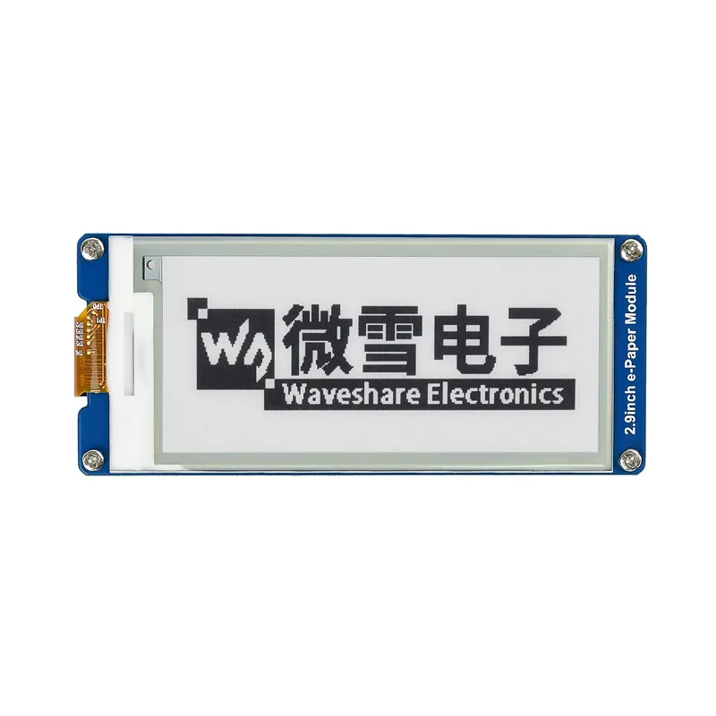 Picture 6: 2.9inch e-Paper E-Ink display module option 296x128 For Raspberry Pi / Jetson Nano