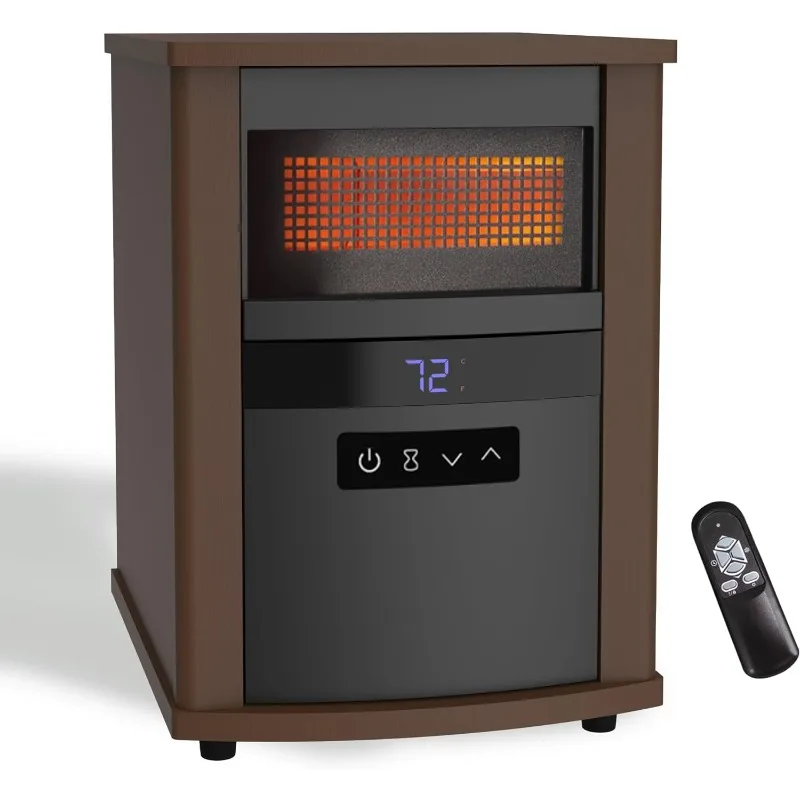 

Over Heat Safety Protection Electric Portable Indoor Household Living Room Bedroom Air Space Quartz Cabinet Heater
