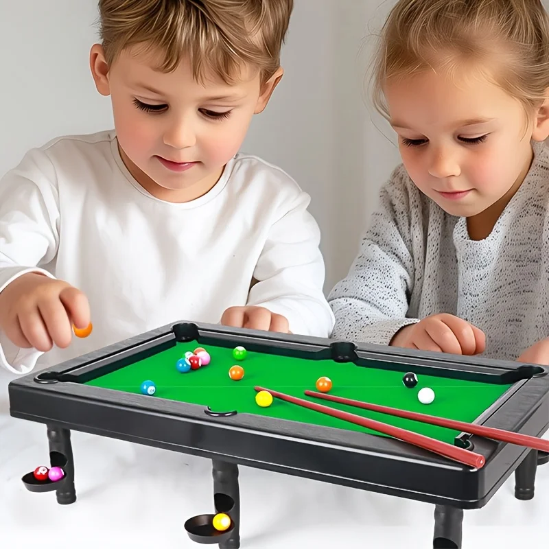 مجموعة ألعاب طاولة مسبح صغيرة قطعة واحدة، ألعاب لوحية تفاعلية، ألعاب ألغاز رياضية، ألعاب بلاستيكية ممتعة متعددة الألوان، مناسبة لعيد الميلاد #1