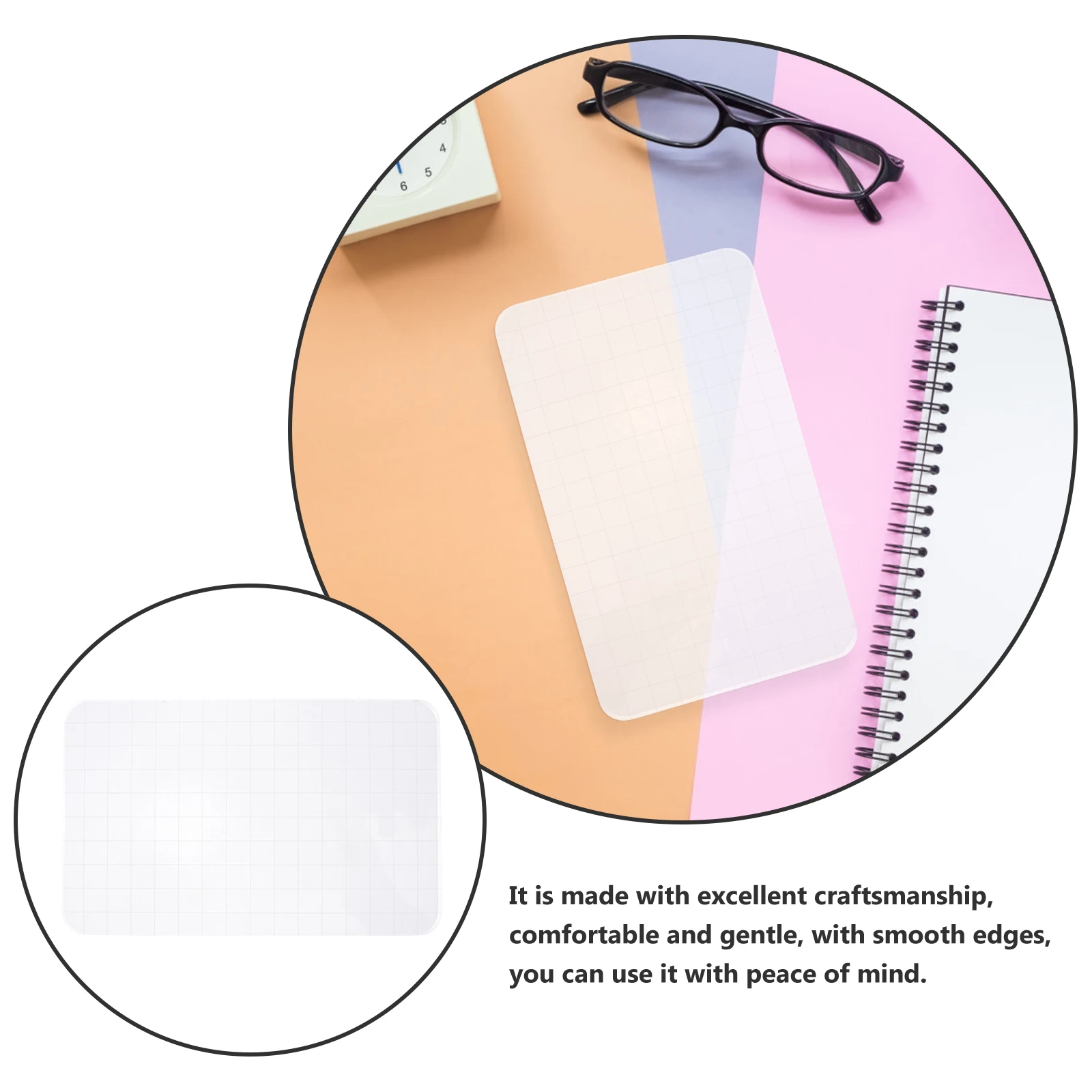 

Block Diy Clear Acrylic Stamping Tool For Cards Notebooks Journals Invitations Clipboards Durable Sturdy Long Lasting Premium