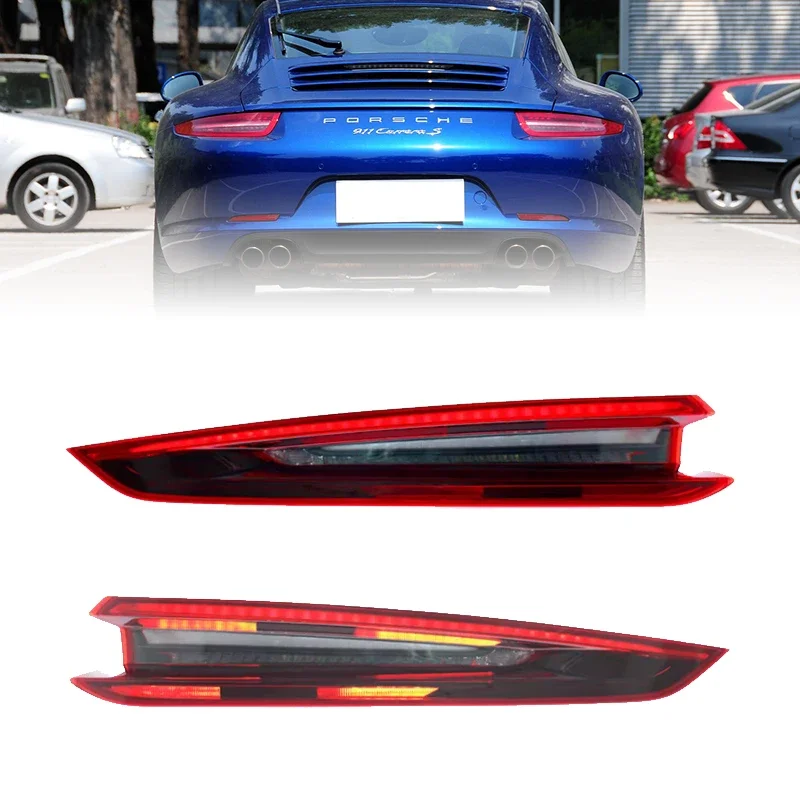 Led Rear Lights Assembly Tails Lights Tail Lamp Turn Signal Plug And Play Led Tail Lights For Porsche 911 991.2