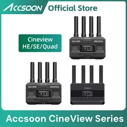 Accsoon CineView HE/SE/Quad HDMI in & out-kompatybilny przedłużacz 1080 p6 0 nadajnik i odbiornik wideo do projektora kamery narzędzia telewizyjne