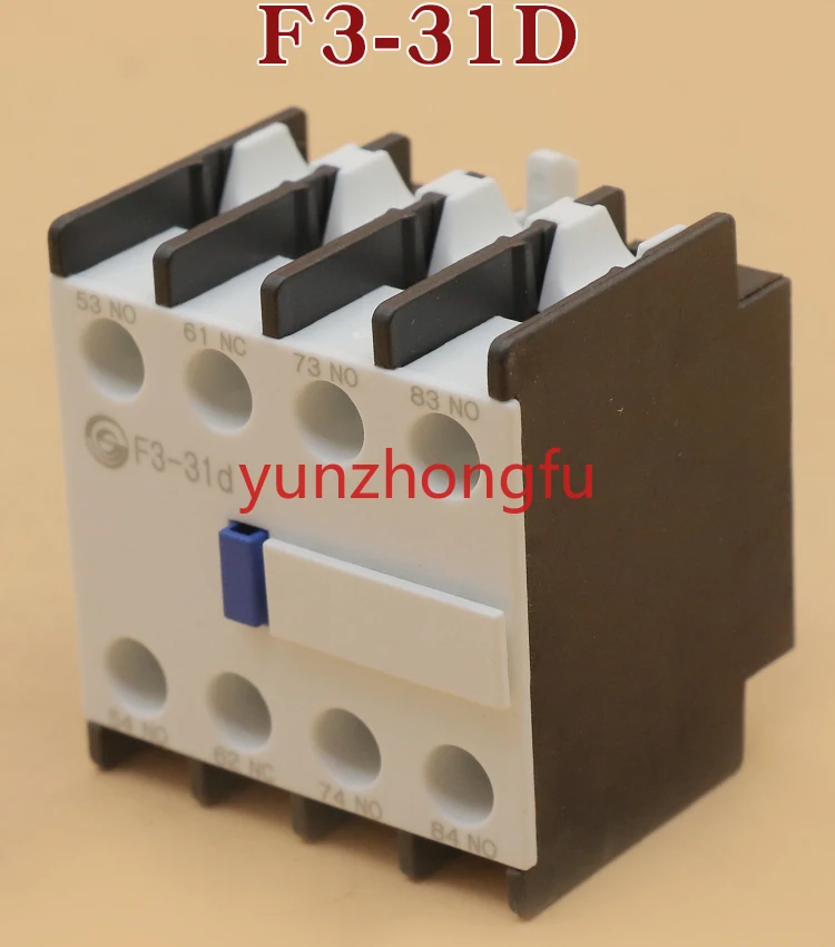 

Контактор Вспомогательный контакт F3-22D F3-31D F3-40D F3-04D F3-13D