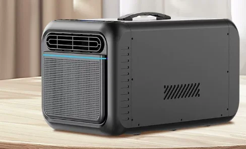 Mini aire acondicionado portátil, compresor recargable móvil, pequeño aire acondicionado para el hogar y la Oficina