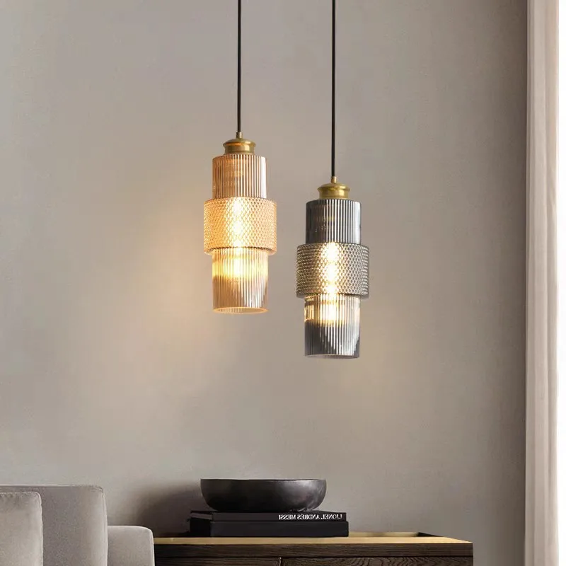 

Modern E27 LED Pendant Light Glass Lampshade Hanging Lamp for Dining Living Room Resturant Bar Pendant Lamp Chandelier Luxury