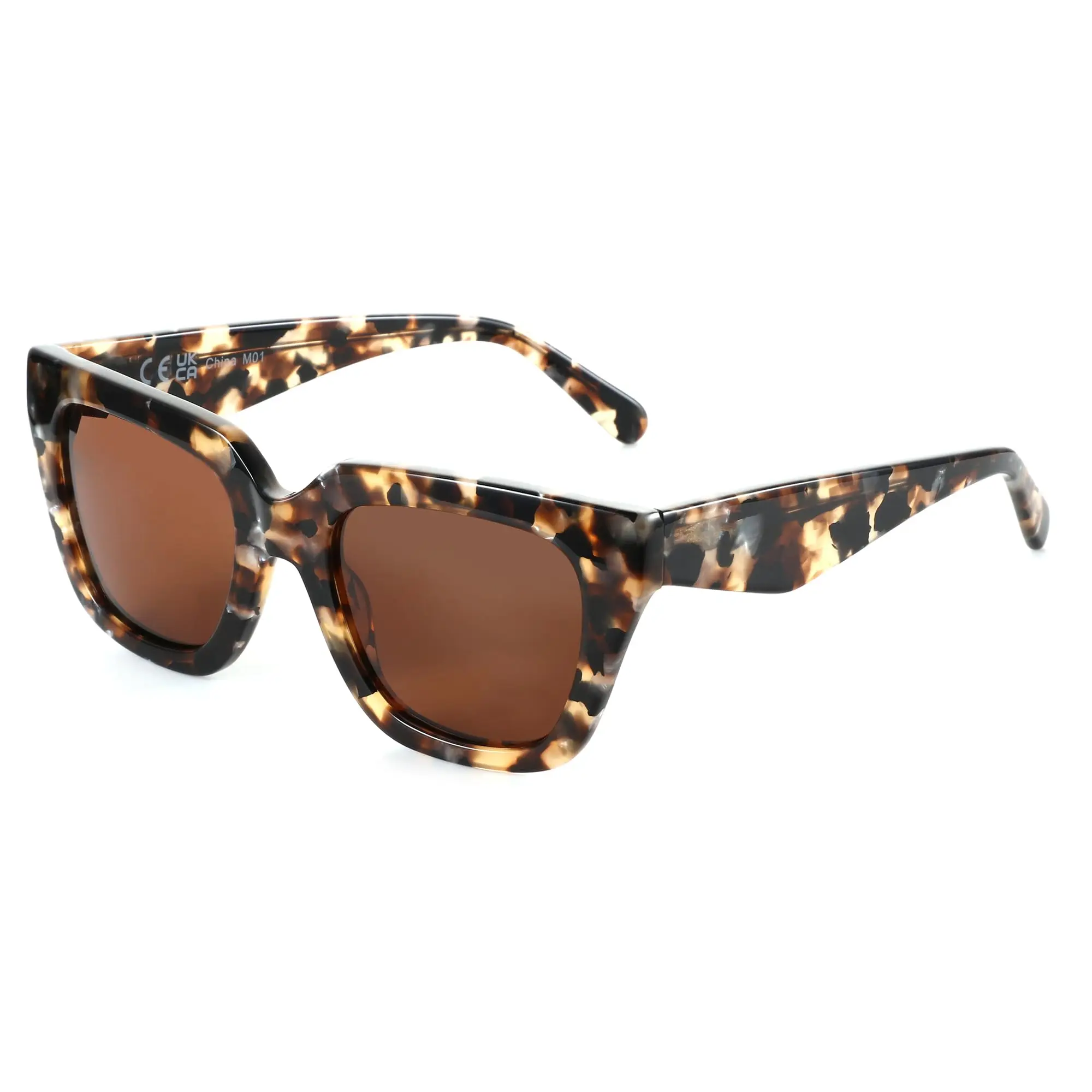 ZENOTTIC Polarized Sunglasses Women Trendy: Square Designer Sun Glasses - Retro Shades for Vacation with UV400 Protection