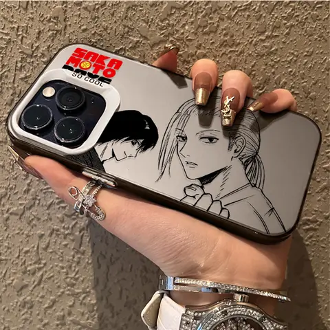 Xiaomi 11 Lite 5G NE 14T POCO X6 M5S 14 13 13T 12T Pro X7 X5 X3 NFC F4 GT F5 F6 M6 Pro 4G के लिए एनीमे सकामोटो डेज़ नागुमो पीसी केस 8 best sales केस x6 प्रो - №6