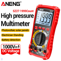 Digital Multimeter Tester AC/DC Voltage Current Ohm ANENG SZ27 Volt-Ammeter NCV Capacitance Test Resistance 1999 Counts Tools