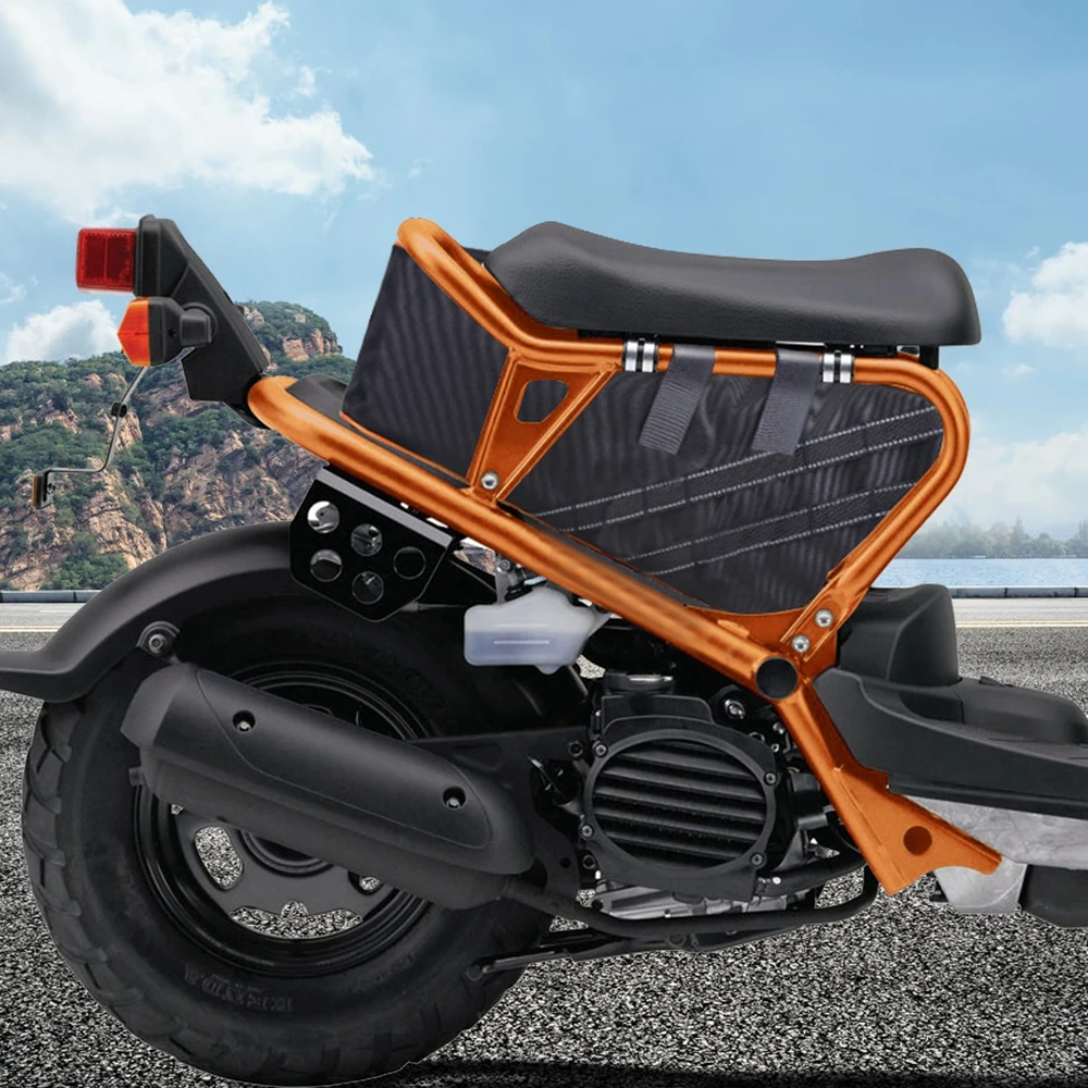 Dla Honda Ruckus Zoomer NPS50 2010-2021 czarne tył motocykla tylne siedzenia pod siedzeniem przechowalnia ładunków torba bagażowa wodoodporna