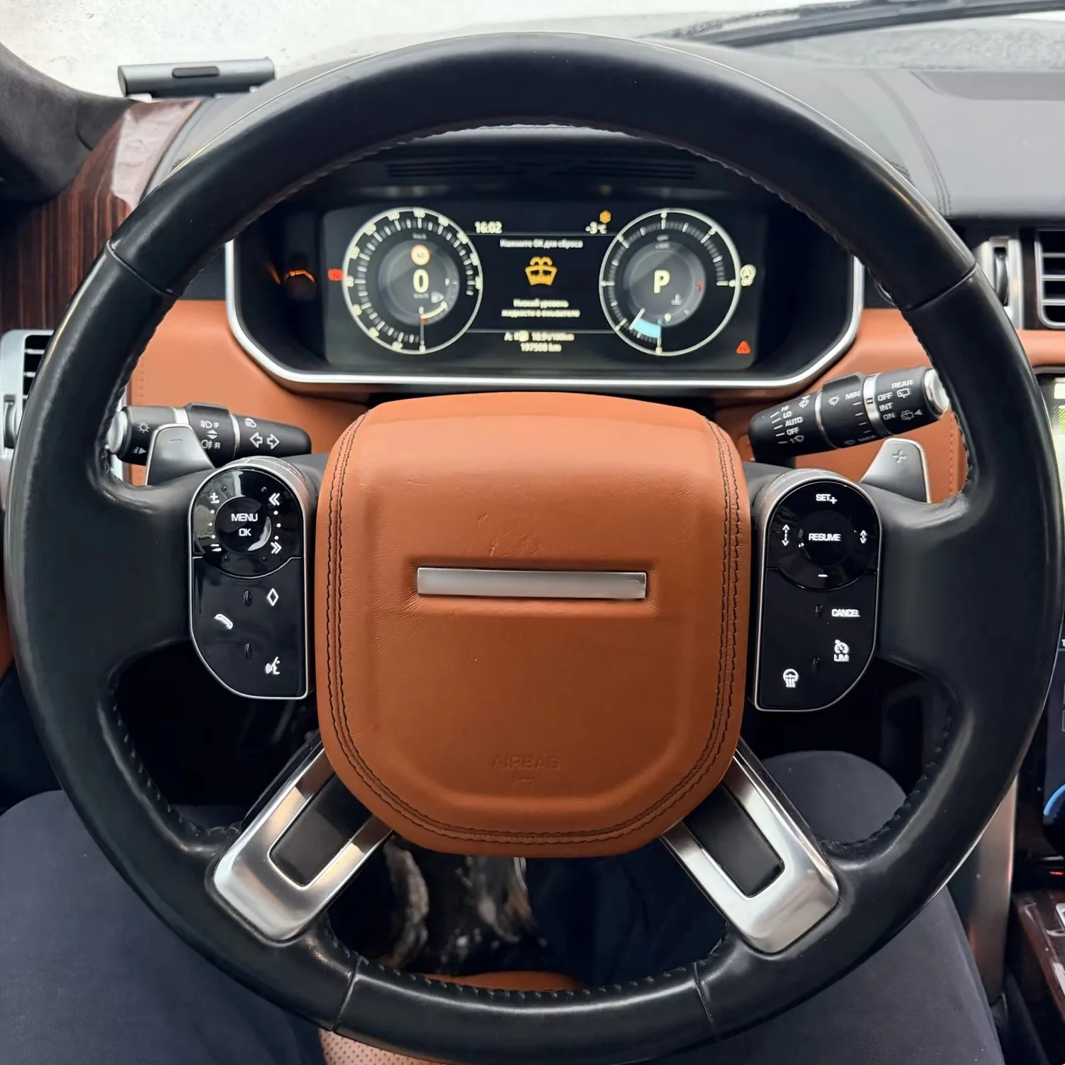 "Aftermarket Car Steering Wheel Buttons For Range Rover Vogue L405 Sport L494 For Land Rover Discovery 5 Style Keys Touch Button