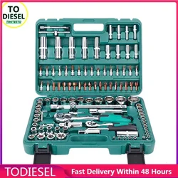 108PCS 72pins Diesel CRIN Injecotor Disassemble Repair Tool Automotive Tool Box