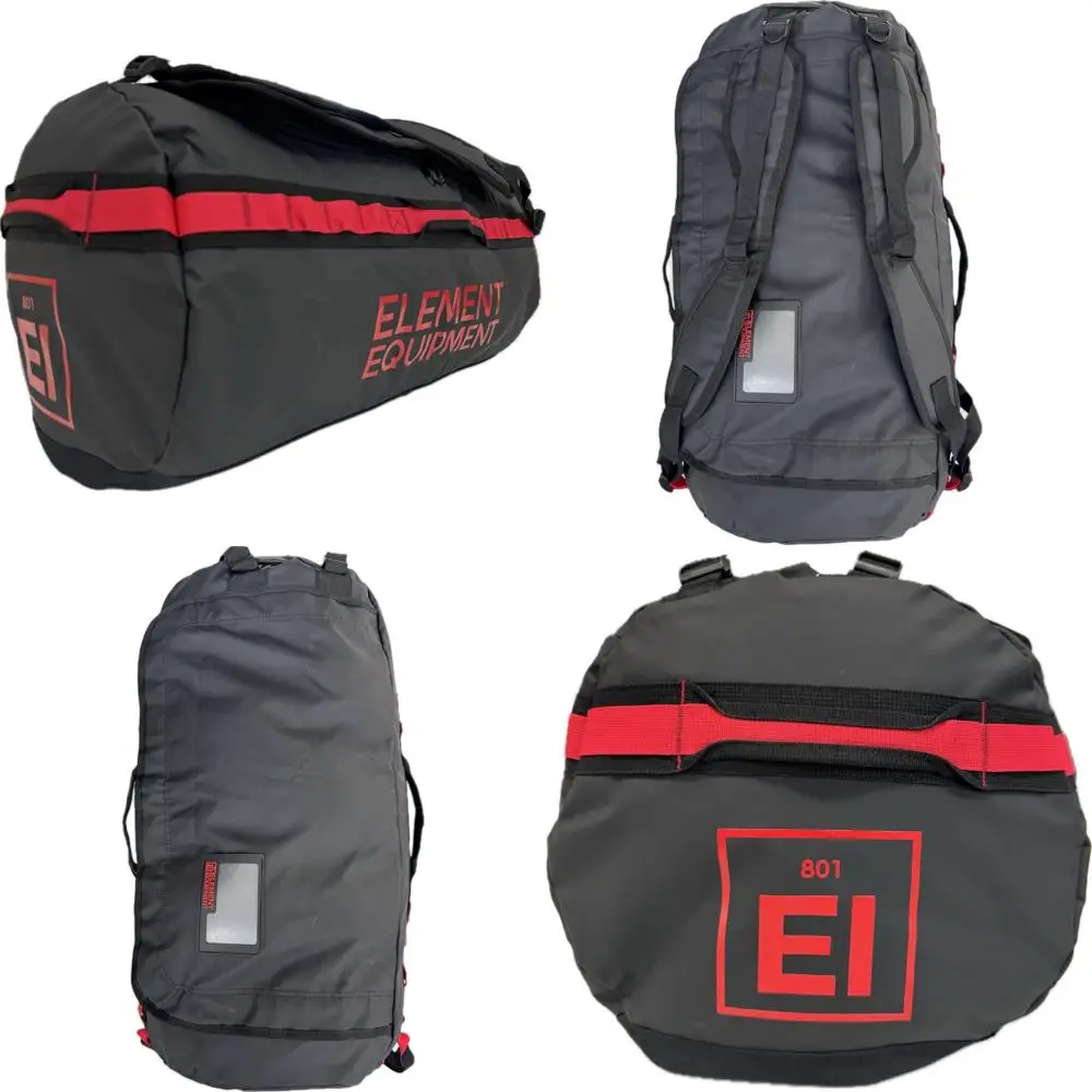 

Водонепроницаемая спортивная сумка Trailhead с лямками — черно-красная маленькая уличная экипировка