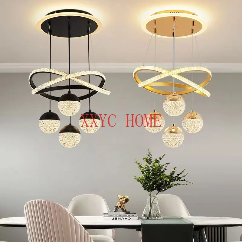 

Personality Living Room Chandelier American Light Luxury Restaurant High-End Apartment Chandelier Foreign Trade Wholesale