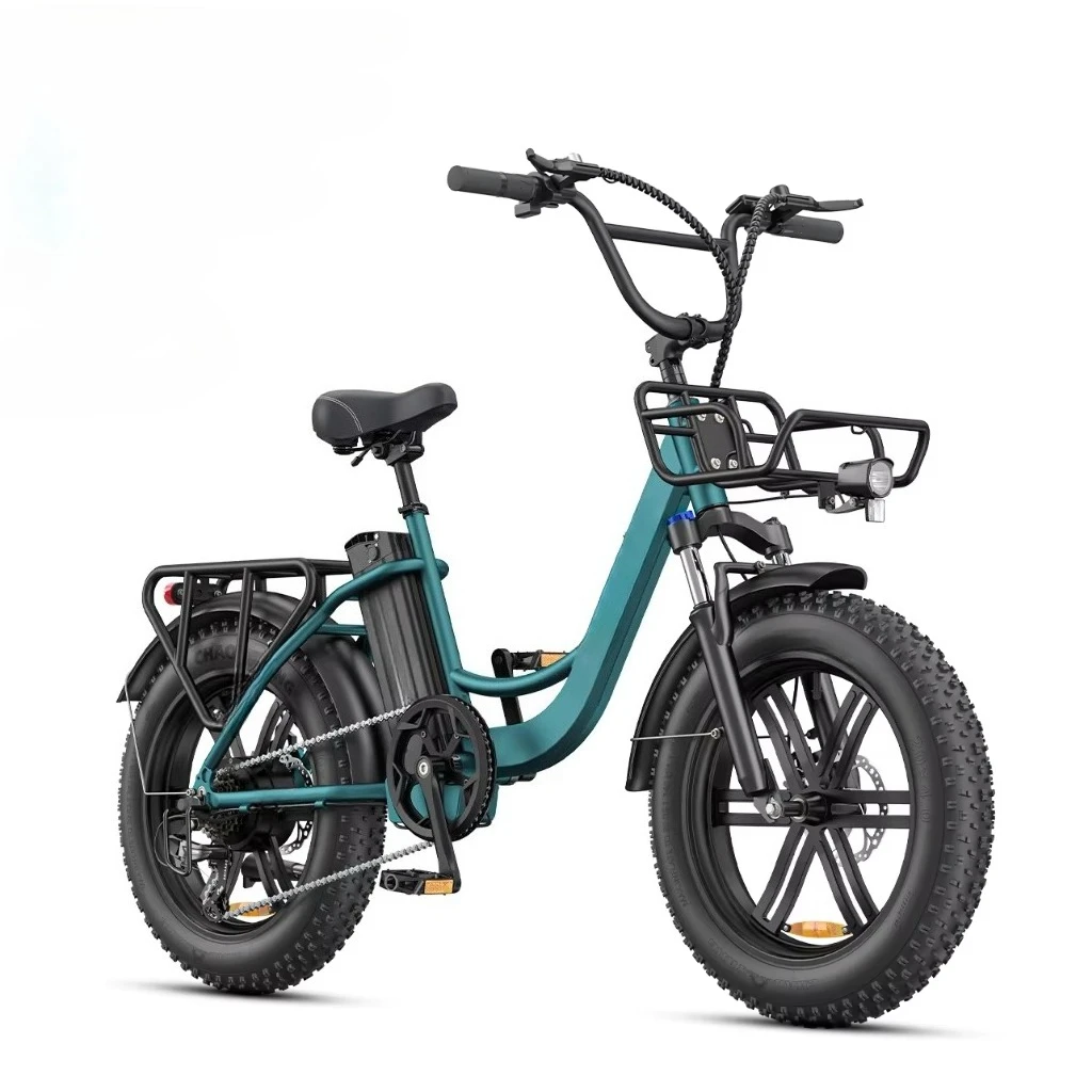 L20 Boost No Throttle Battery Power Supply Electric City Fat Tire Hybrid Bicycle Ebike 48V Electric Mountain Dirt E Bike