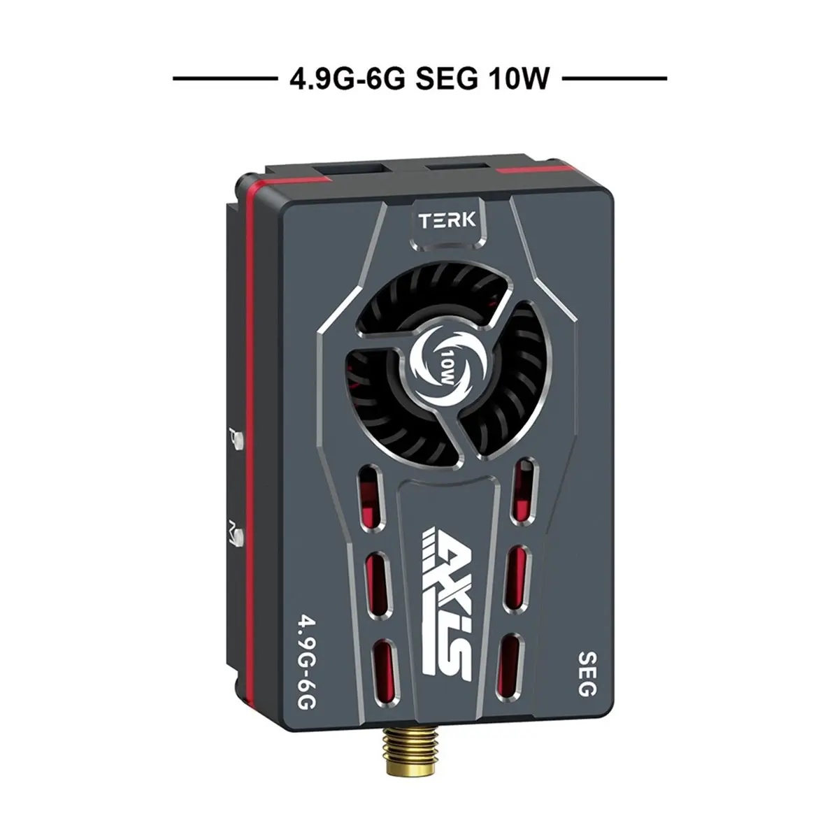 OKgood For Axisflying TERK SEG OSD VTX 4.9G-6G 5.8G 10W Video Transmitter 80CH for FPV Freestyle RC Long Range Drone