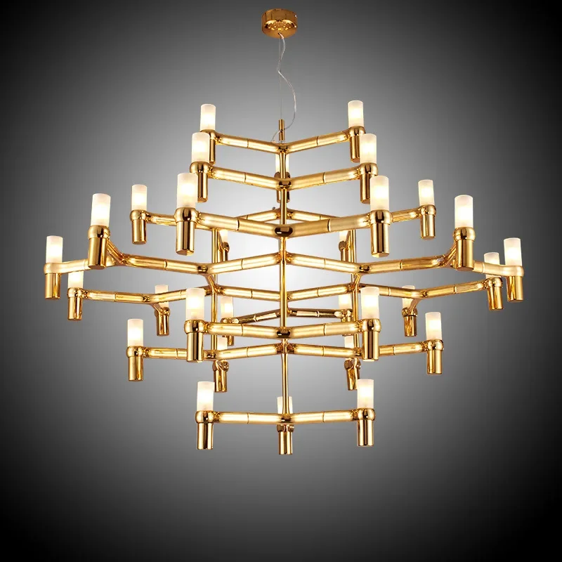 Nordic moderne einfache Esszimmer Wohnzimmer LED-Licht, Modellzimmer, Schlafzimmer, Kronleuchter