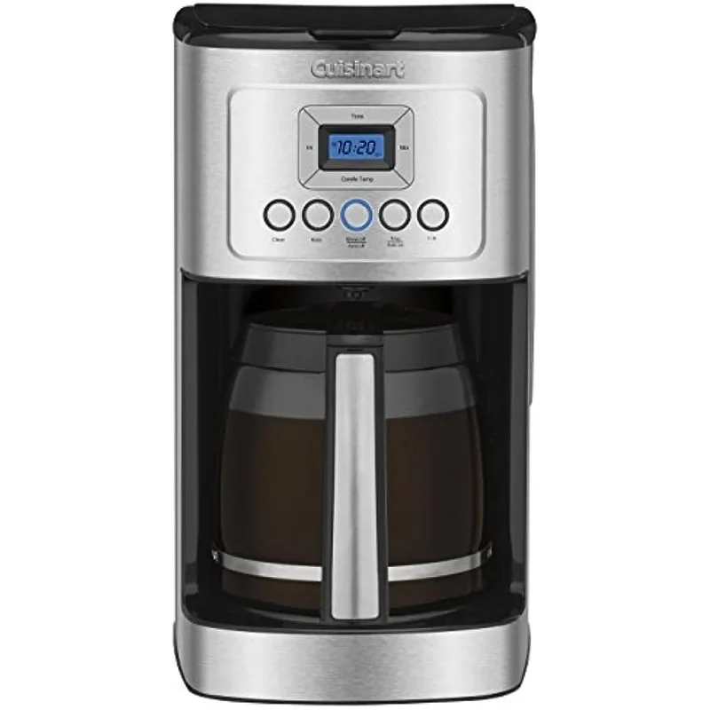 Haoyunma Koffiezetapparaat Koffiezetapparaat, 14-Cup Glazen Karaf, Volautomatisch Voor Brouwsterkte Controle & 1-4 Cup Instelling