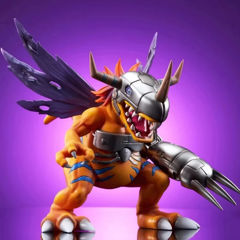 Digimon Adventure Greymon Figure War Greymon Action Figures 19cm Pvc Statue Decoration Collection Model GK Toys Christmas Gifts