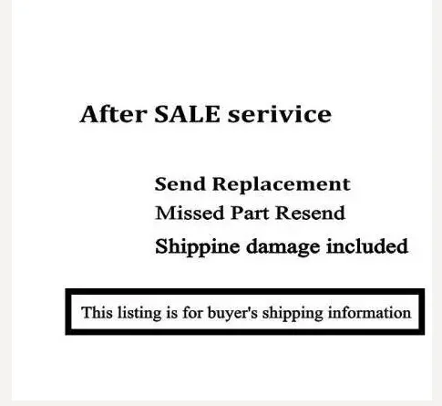 

send replacement part link