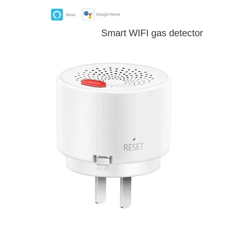 New WiFi GAS LPG Leak Sensor Smoke Alarm Fire Security Detector APP Control Leakage Sensor Smart Home Safety System