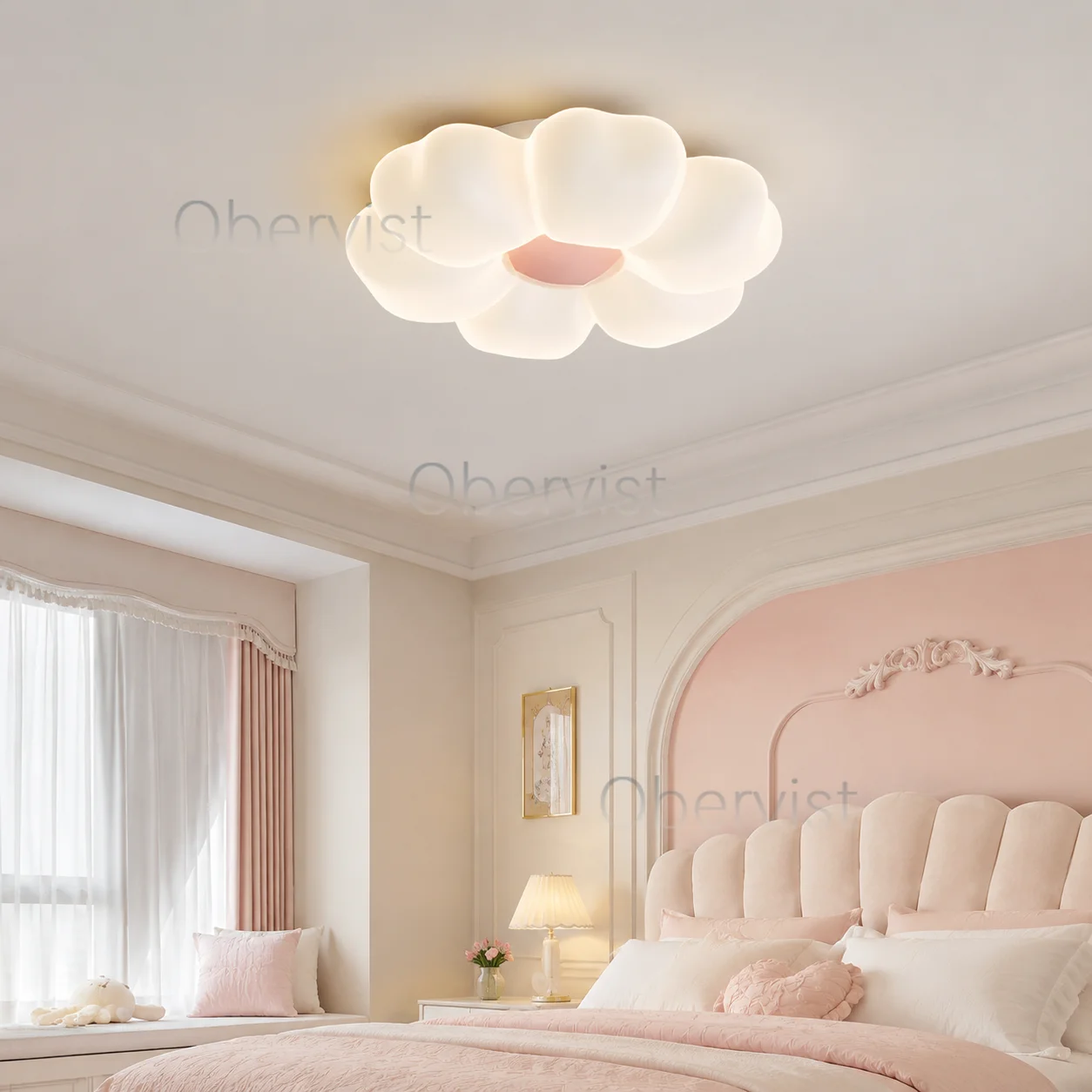 Розовый потолочный светильник – обзор и цена Baby Nursery Ceiling Light