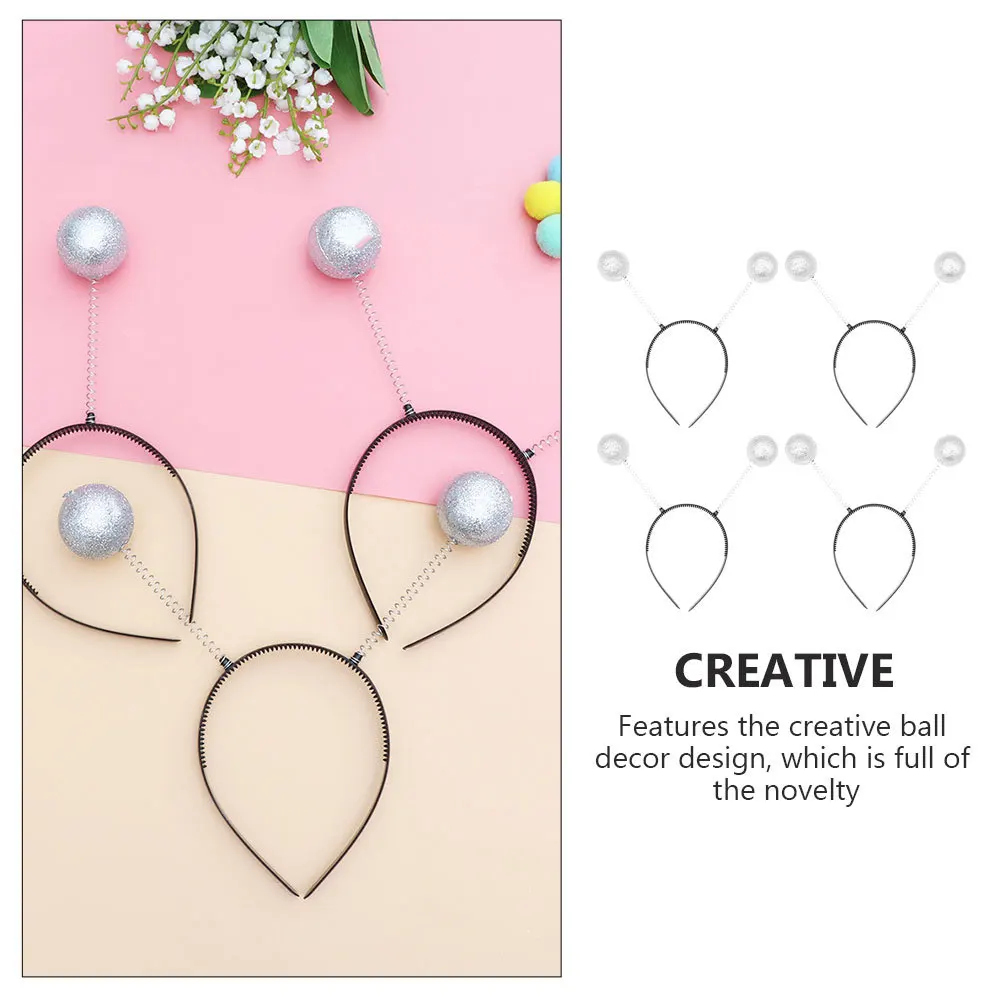 

4 шт., обручи для волос из пенопласта, высококачественная необычная повязка для волос для фестиваля, карнавального костюма, вечерние украшения, аксессуар